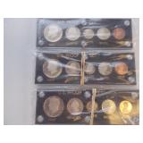 3 US Proof sets  2020, 21,22 Ea Each x 3