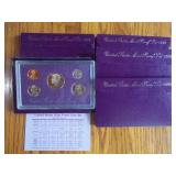 5 1990 US Proof Mint sets EA Each x 5