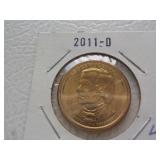 One Dollar High Grade Andrew Johnson