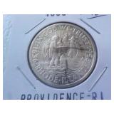 1936 Comm. Providence RI Half Dollar