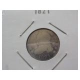 1821 Capped bust dime