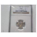 1963 Dime PF69 NGC