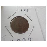 1932 Canada penny