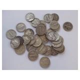 $3.60 mercury dimes Silver All