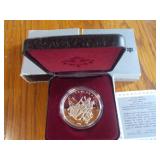 3 1986 Canad Silver dollars RR 500% Silver Each x