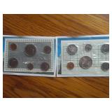 2 1987 Canadian Mint sets UNC Ea Each x 2