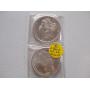 2 181 S Silver Dollars MS62-63 EA Each x 2