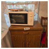 MICROWAVE AND STAND