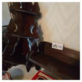 VINTAGE CORNER SHELVES