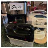 COFFEE MAKER, ELEC. JAR OPENER