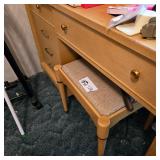 SEWING MACHINE AND STOOL