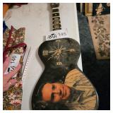 GEORGE JONES GUITAR CLOCK