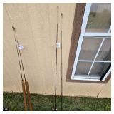 FISHING POLES, ZEBCO REELS