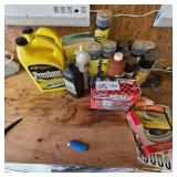 OILS, CLEANERS, MISC.