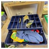 TACKLE BOX AND CONTENTS