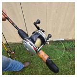 FISHING POLE, GARCIA REEL