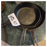 CAST IRON PANS