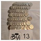LARGE GROUP OF NICKELS