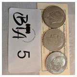 EISENHOWER DOLLAR COINS