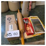 MISC. KITCHENWARE ITEMS