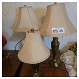 GROUP OF LAMPS