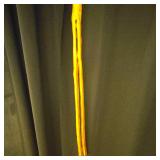 ONE PIECE STAFF, TURQUOISE INLAY