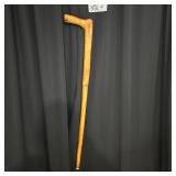 TURQUOISE INLAY WALKING CANE