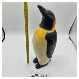HAND CARVED ANRI EMPEROR PENGUIN