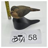 HAND CARVED EUROPEAN ROBIN