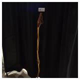 TURQUOISE INLAY CEDAR STAFF