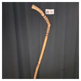 MOTHER OF PEARL AND ANTLER HANDLE