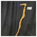 ANTLER HANDLE WALKING CANE