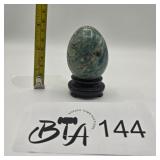 STONE EGG WITH STAND