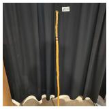 ONE PIECE STAFF, TURQUOISE INLAY