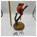 HAND CARVED CARDINAL