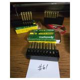 GROUP OF 30.06 AMMO AND BRASS (boxed)