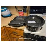 ROASTER PAN AND MISC.