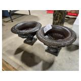 PAIR OF PLANTERS