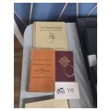 Vintage Books and Handwritten Civil War Letter