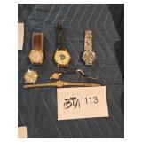 Assorted Lot of Six Analog Quartz Wristwatches