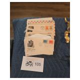 Collection of Vintage 1st Day Issue Stamps
