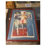 'Atonement' Abstract Art Print by Mary Jane Portes