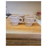 FRANKOMA 94C MUGS--4 NO CHIPS