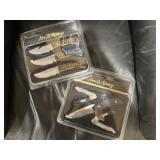 2 SETS OF UNCLE HENRY KNIVES