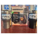 NEBO LIGHT N GO KIT/ 2--30 OZ RTIC TUMBLERS