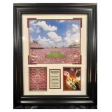 FRAMED OKLAHOMA SOONER PICTURE