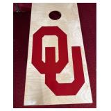 OU CORNHOLE BOARD SET