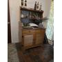 SMALL HUTCH AND CONTENTS
