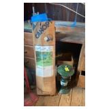 Camping Propane Lamp and Canopy