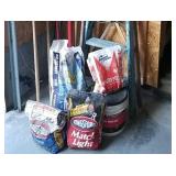 Charcoal, Ice Melt, Garden Tools, and More